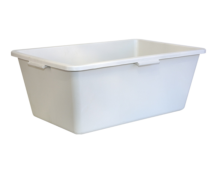 white rectangular container 80l